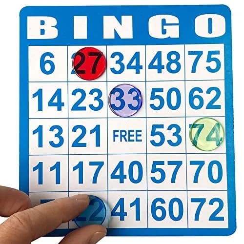 Yuanhe 100 Bingo Game Cards - 5.2x4.7in (13.2x12cm) | Reusable Cardboard for Parties thumbnail 7