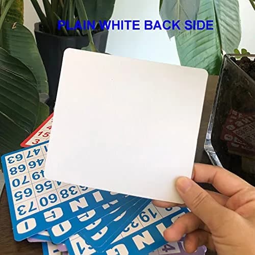 Yuanhe 100 Bingo Game Cards - 5.2x4.7in (13.2x12cm) | Reusable Cardboard for Parties thumbnail 8