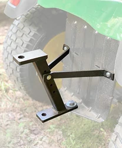 Eapele Trailer Hitch for Riding Mowers & Garden Tractors | 2.27 kg (5 lb) Solid Iron Construction thumbnail 1