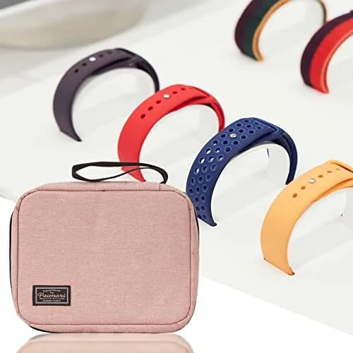 PACMAXI 20 Watch Bands Storage Carrying Case | Compact, Expandable & Portable Organizer for Watches thumbnail 5