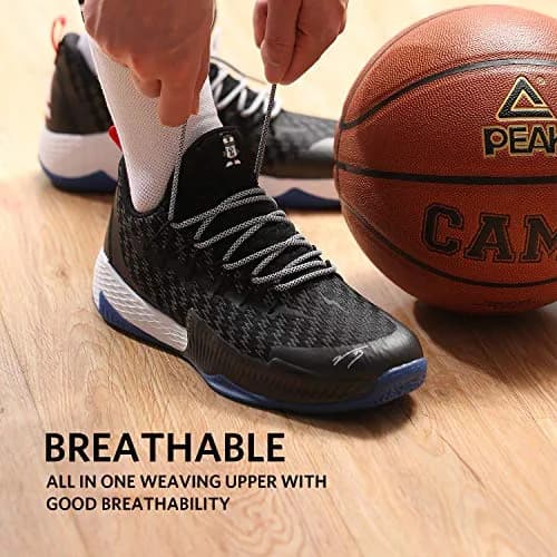PEAK Men's Basketball Shoes Lightning Series Moon Ew9366a | Supportive, Breathable & Durable (120 chars) thumbnail 3