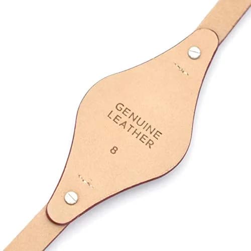 bullish Red Genuine Leather Watch Strap for Fossil Watches | 8mm Width thumbnail 4