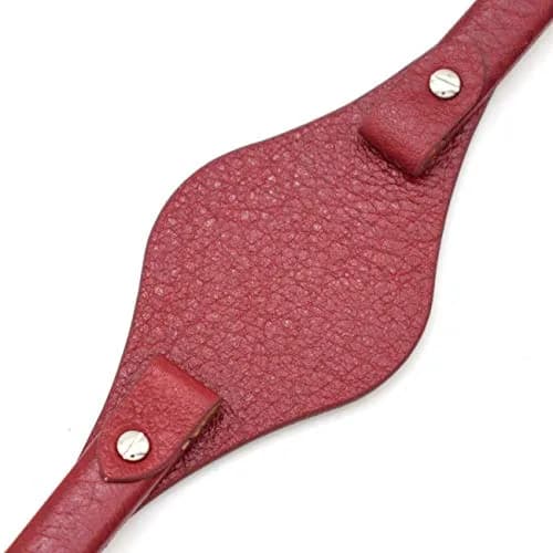 bullish Red Genuine Leather Watch Strap for Fossil Watches | 8mm Width thumbnail 2