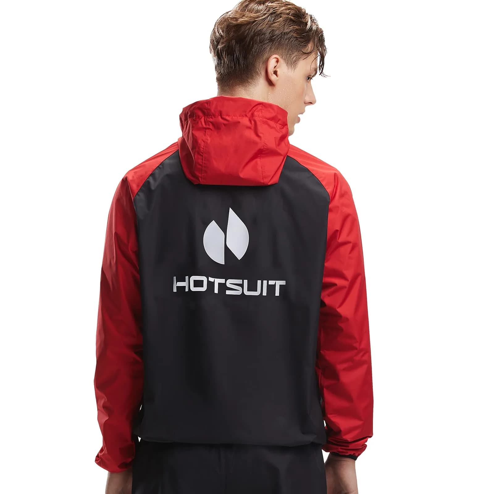 HOTSUIT Men's B. Red Sauna Jacket for Weight Loss & Gym Workouts - Medium - view 4