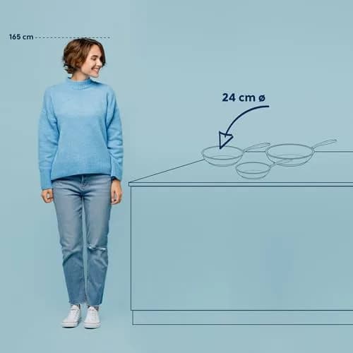Kela Stella Nova Frying Pan Ø 24 cm | Non-stick Aluminium, Suitable for induction, German Design Award Winner thumbnail 5