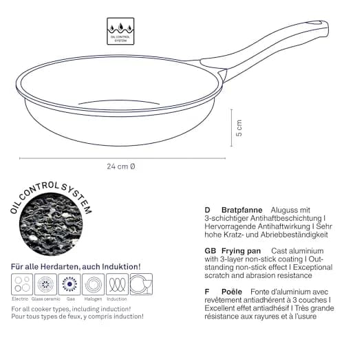 Kela Stella Nova Frying Pan Ø 24 cm | Non-stick Aluminium, Suitable for induction, German Design Award Winner thumbnail 3