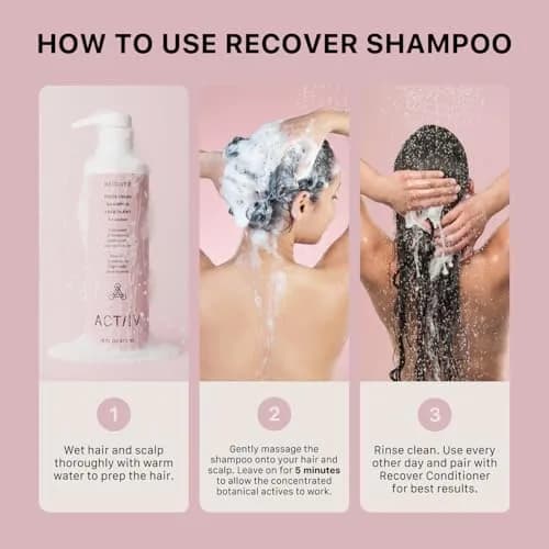 ACTIIV Recover Women's Thickening Shampoo Treatment | Fuller Hair, 16 Fl Oz thumbnail 4
