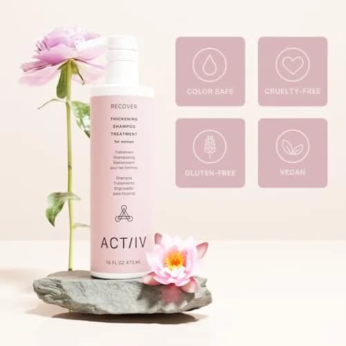 ACTIIV Recover Women's Thickening Shampoo Treatment | Fuller Hair, 16 Fl Oz thumbnail 5