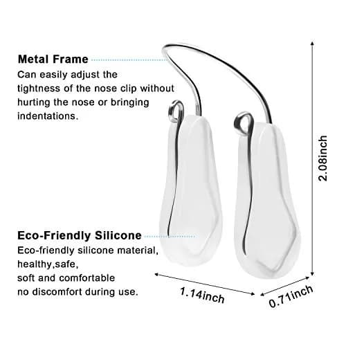 FERNIDA Nose Shaper Lifter Uplifting Clip 1 Count | Pain-Free Silicone Nose Bridge Straightener for Women, Men thumbnail 7