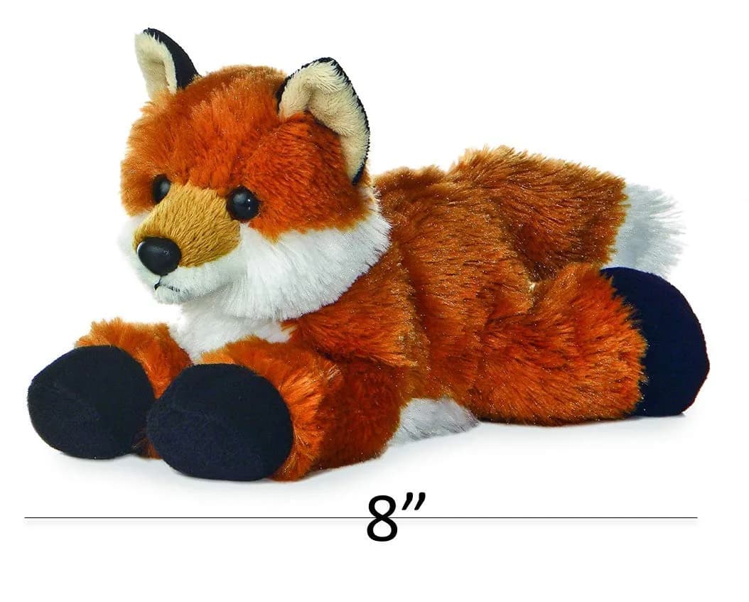 Aurora Mini Flopsi Foxxie Stuffed Animal & Finger Puppet Storybook Set, 20.3cm (8 Inches) | Soft, Cuddly Orange Fox Plush Toy for All Ages - view 4
