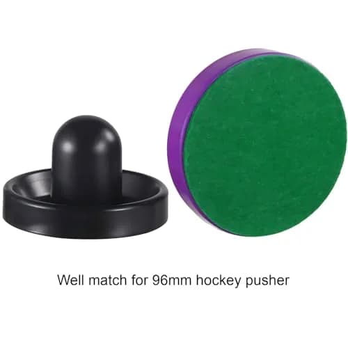 Gejoy Air Hockey Paddle Felt Pads 94 mm (3.7 inches) — 8-Pack | Protects Table & Pushers thumbnail 4