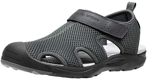 CAMEL CROWN Men's Mesh Hiking Sandals Closed-Toe Beach Sandal for Athletic Outdoor Summer Waterproof | Breathable, Adjustable, Waterproof thumbnail 1