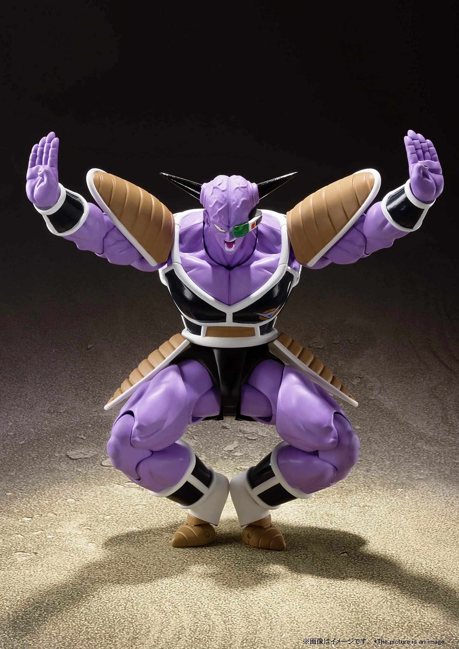TAMASHII NATIONS Captain Ginyu S.H. Figuarts Action Figure 17.8cm (7 inches) | Dragon Ball Z Anime Collectible - view 5