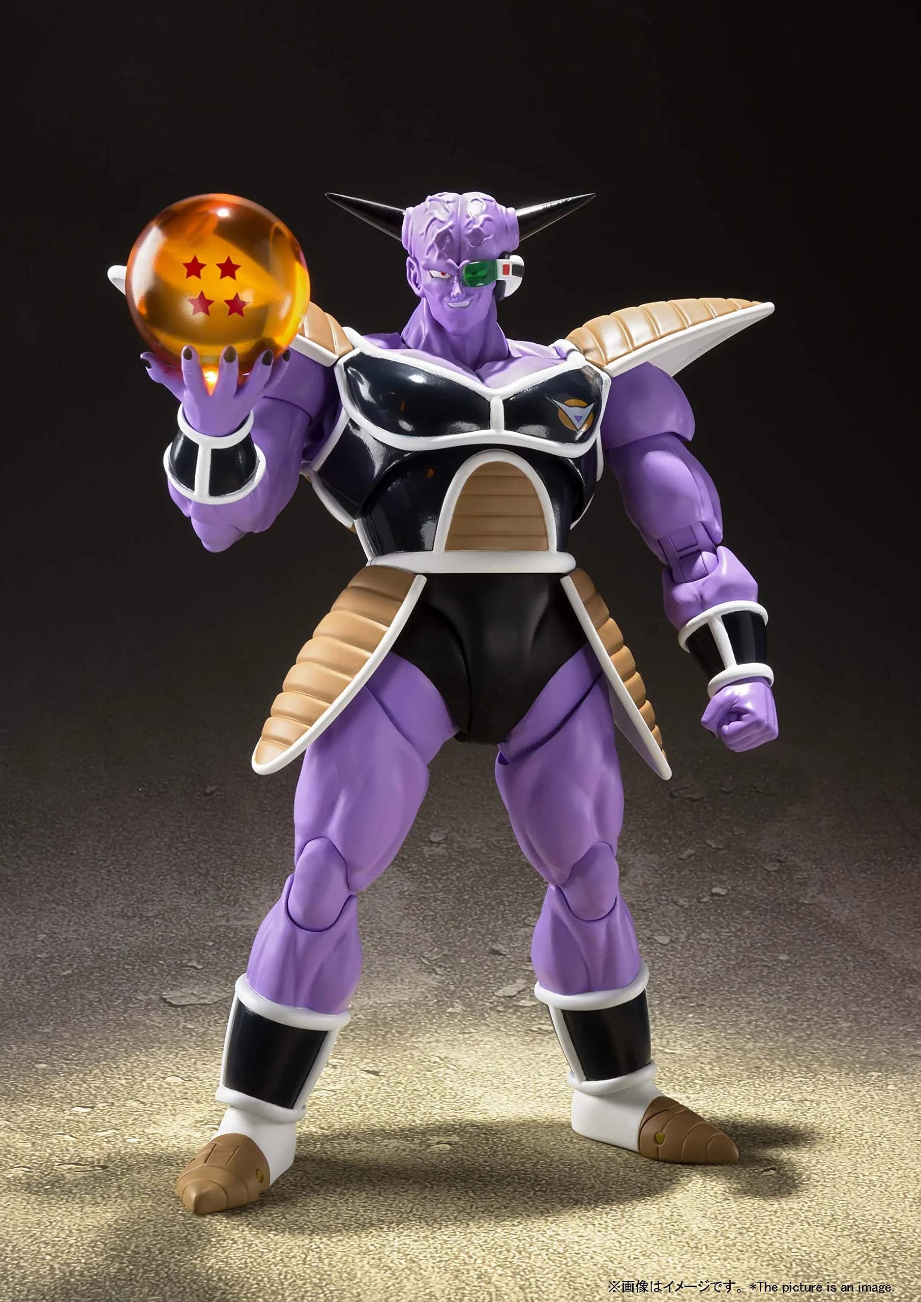 TAMASHII NATIONS Captain Ginyu S.H. Figuarts Action Figure 17.8cm (7 inches) | Dragon Ball Z Anime Collectible - view 2