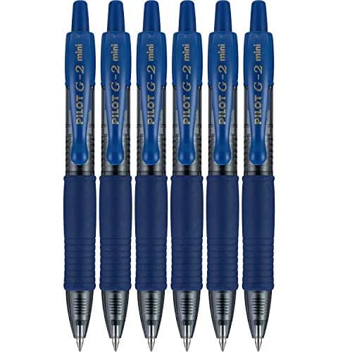 Pilot G2 Mini Gel Ink Rollerball Pen 1 Count | Fine Point, Blue Ink, Refillable thumbnail 1