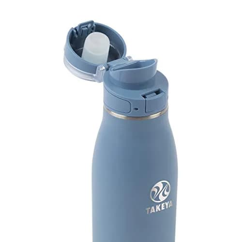 Takeya Traveler Stainless Steel Travel Coffee Mug with Flip-Lock Lid 17 oz | Leakproof Insulated Mug for Coffee & Tea thumbnail 2