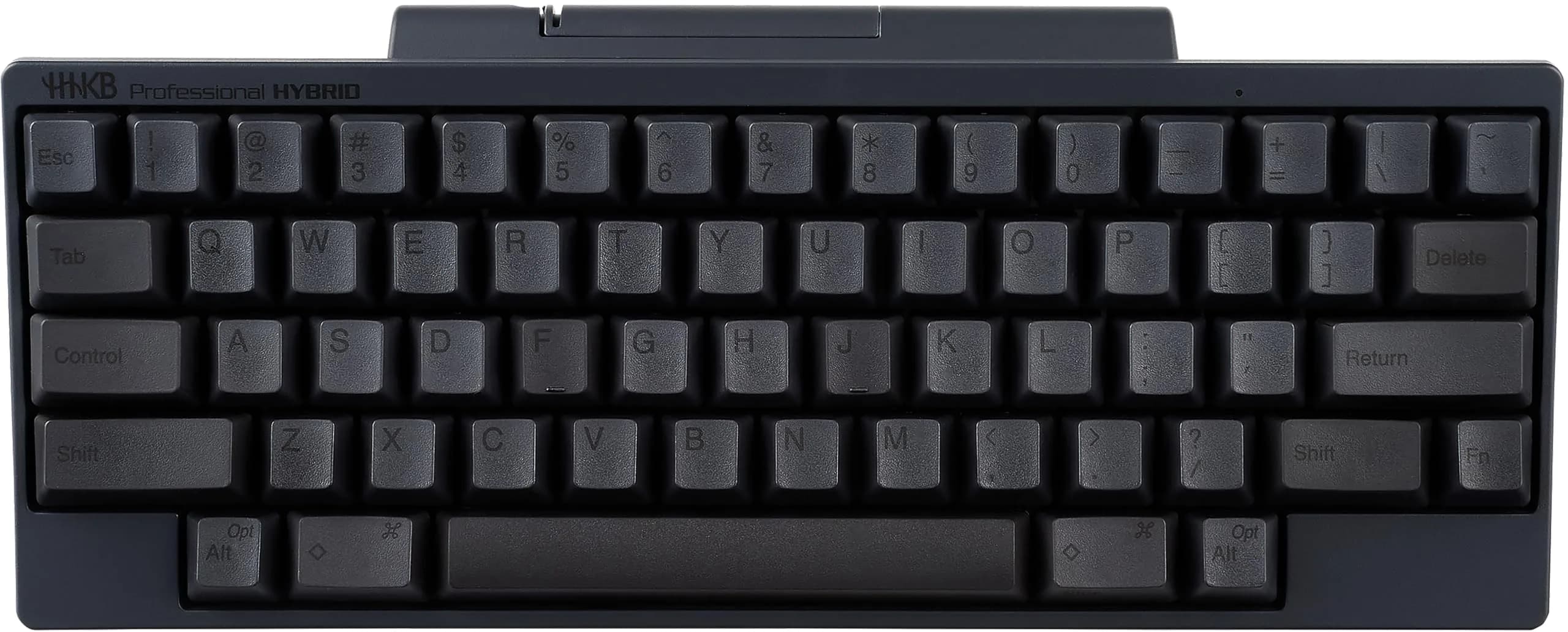 HHKB Happy Hacking Keyboard Professional Hybrid Charcoal | Compact 60 Key, Bluetooth & USB Connectivity