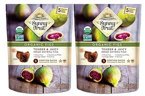 SUNNY FRUIT Turkish Dried Figs 1.76oz | NO Added Sugars, Sulfurs, Preservatives (Pack of 2) thumbnail 1