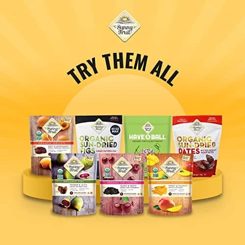 SUNNY FRUIT Turkish Dried Figs 1.76oz | NO Added Sugars, Sulfurs, Preservatives (Pack of 2) thumbnail 7