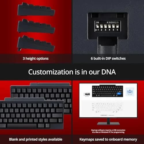 HHKB Happy Hacking Keyboard Professional Hybrid Charcoal | Compact, Bluetooth & USB, Programmers' Choice thumbnail 4