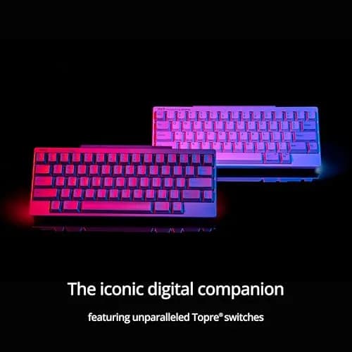 HHKB Happy Hacking Keyboard Professional Hybrid Charcoal | Compact, Bluetooth & USB, Programmers' Choice thumbnail 2