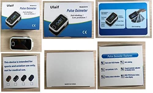 Amemo Blood Oxygen Monitor Fingertip OLED Display | Accurate, Durable & Easy to Use thumbnail 9