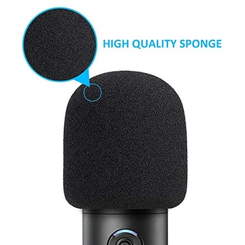 YOUSHARES Foam Windscreen Cover for Audio-Technica ATR2500x-USB Microphone | Blocks Plosives & Wind Noise thumbnail 5