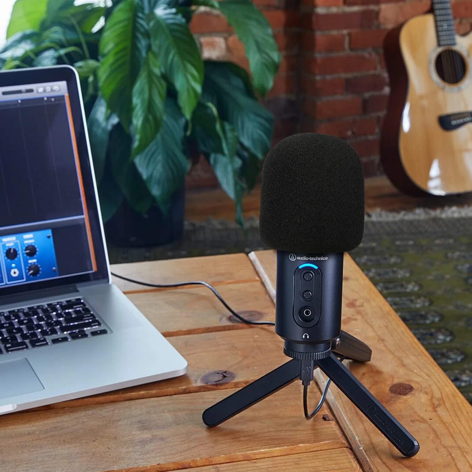 YOUSHARES Foam Windscreen Cover for Audio-Technica ATR2500x-USB Microphone | Blocks Plosives & Wind Noise - view 7