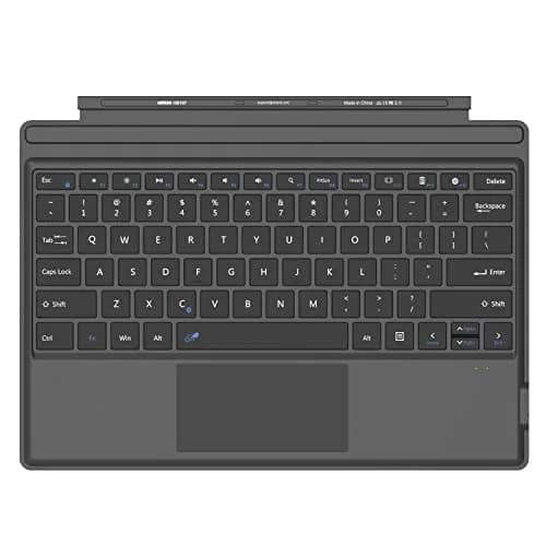Arteck Bluetooth Keyboard for Microsoft Surface Pro 7/6/5/4/3 | Ultra-Slim Portable Wireless Keyboard with Touchpad thumbnail 2