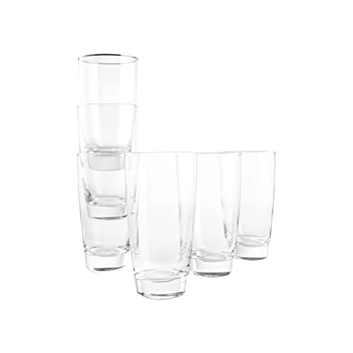 Vikko Water Tumblers 16.4oz | Thick Durable Glass Set of 6 for Everyday Use thumbnail 5