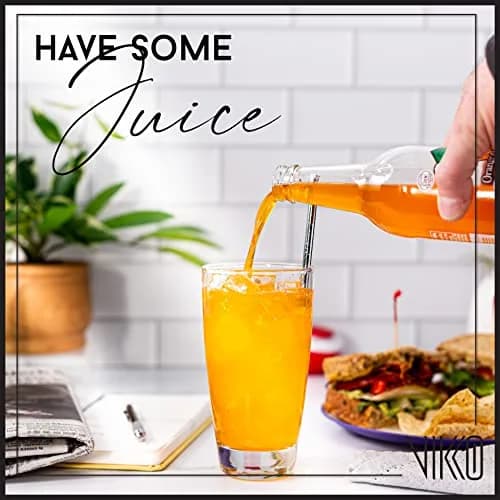 Vikko Water Tumblers 16.4oz | Thick Durable Glass Set of 6 for Everyday Use thumbnail 2