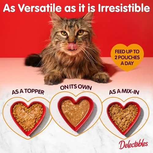 Delectables Lickable Treat Stew Real Chicken Wet Cat Treat 1.4oz Pouch, 12ct | Hydrating Food Topper for Picky Eaters thumbnail 5