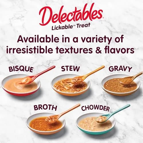 Delectables Lickable Treat Stew Real Chicken Wet Cat Treat 1.4oz Pouch, 12ct | Hydrating Food Topper for Picky Eaters thumbnail 6