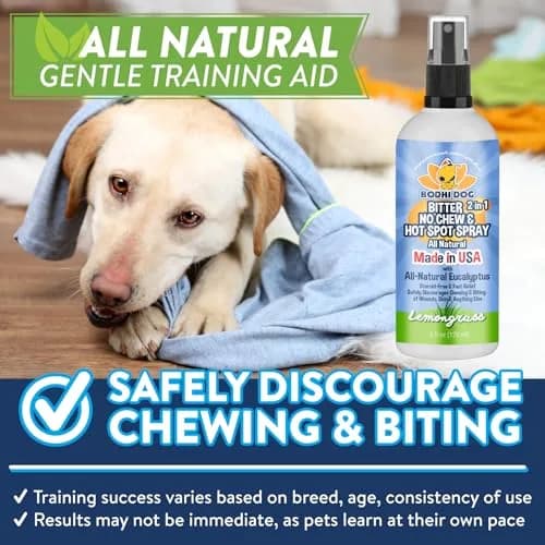 Bodhi Dog Bitter 2-in-1 No Chew & Hot Spot Spray 118ml (4 Fl Oz) | Natural Anti-Chew Remedy for Dogs thumbnail 3