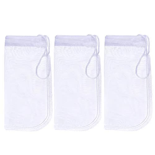 ALEGI Aquarium Extra Fine Media Filter Bag 7.5"*3.6" | Reusable 180 Micron Mesh for Fine Resins thumbnail 1