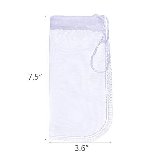 ALEGI Aquarium Extra Fine Media Filter Bag 7.5"*3.6" | Reusable 180 Micron Mesh for Fine Resins thumbnail 3