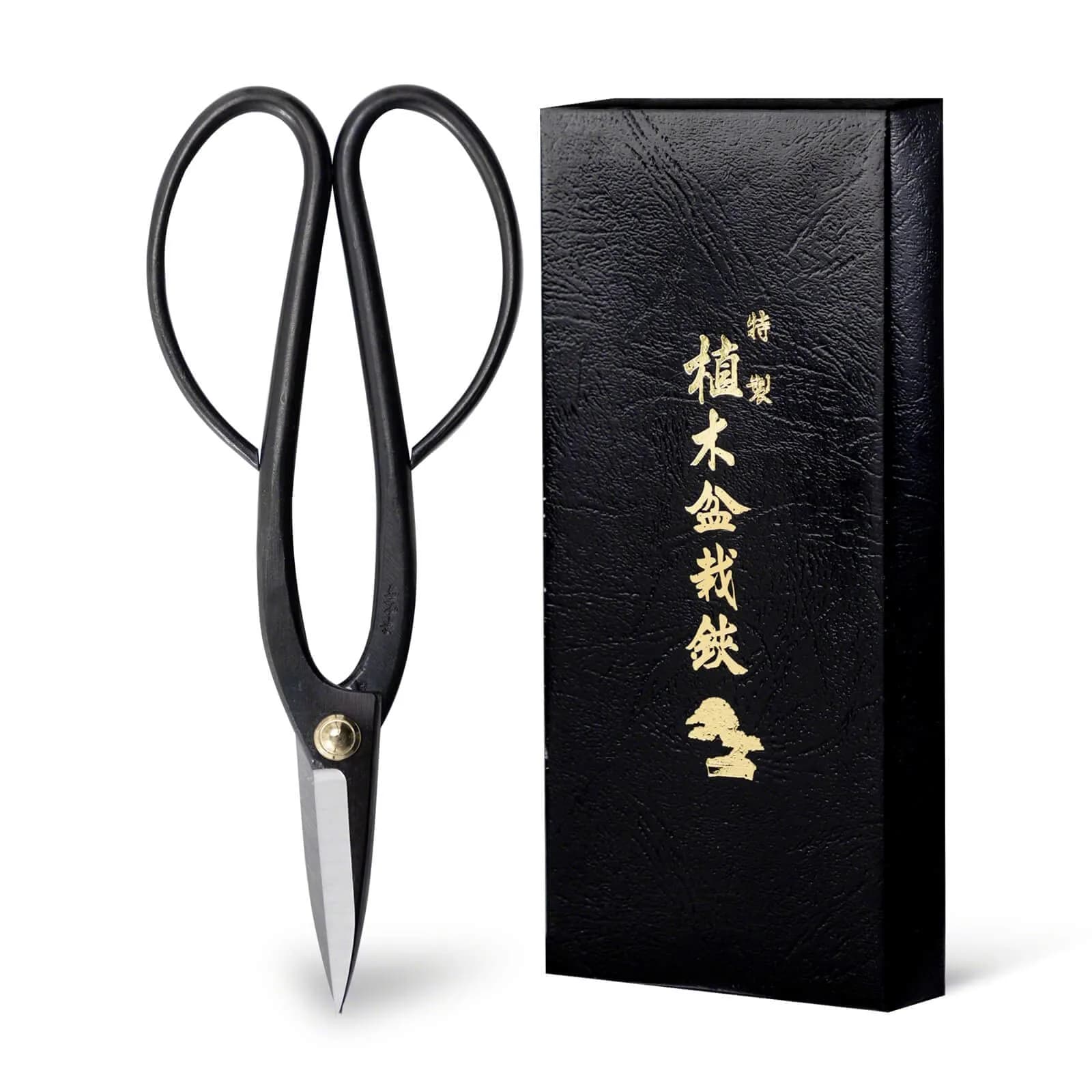 Wazakura Ashinaga Bonsai Pruning Scissors 200mm (7.87in) | Precision Carbon Steel Cut for Delicate Bonsai & Floristry