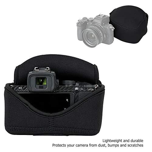 JJC Camera Case for Sony ZV-E10II + 16-50mm Lens; Canon EOS R50 + 18-45mm Lens; Nikon Z 50 + 16-50mm Lens; Fujifilm X-S20 + XC 15-45mm Lens (12.6cm x 9.3cm x 9.2cm) thumbnail 5