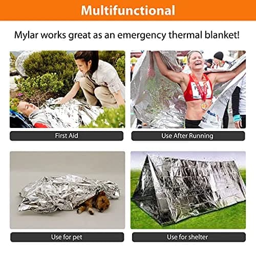 NAVAdeal Silver Highly Reflective Mylar Film 6 Pack 210cm x 120cm (82" x 47") | Increase Plant Growth thumbnail 5