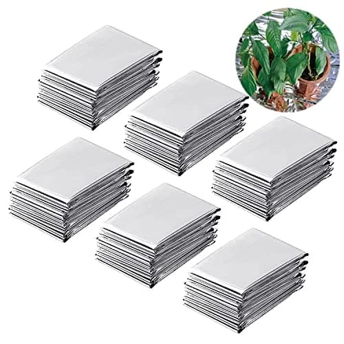 NAVAdeal Silver Highly Reflective Mylar Film 6 Pack 210cm x 120cm (82" x 47") | Increase Plant Growth thumbnail 1
