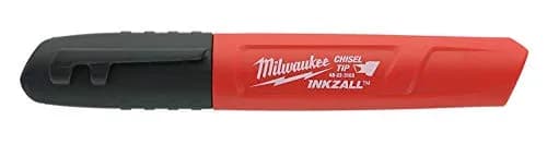 MAKABAKA Inkzall Chisel Tip Permanent Marker 6 Pack | Water & Dust Resistant, 1 Count (Pack of 6) thumbnail 3