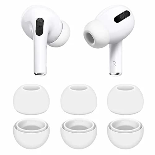 IiEXCEL Small Size Replacement Silicone Rubber Eartips for AirPods Pro | Comfortable, Durable & Sound-Enhancing (70-120 chars) thumbnail 1