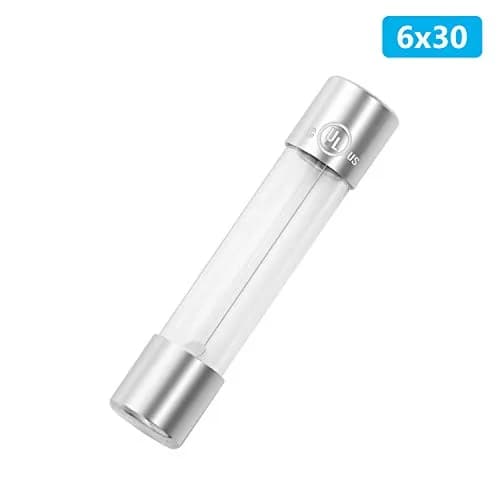 CHANZON 250V 20pcs UL Listed 6x30mm 5A Fast Blow Glass Fuses | Protects Electrical Devices thumbnail 4