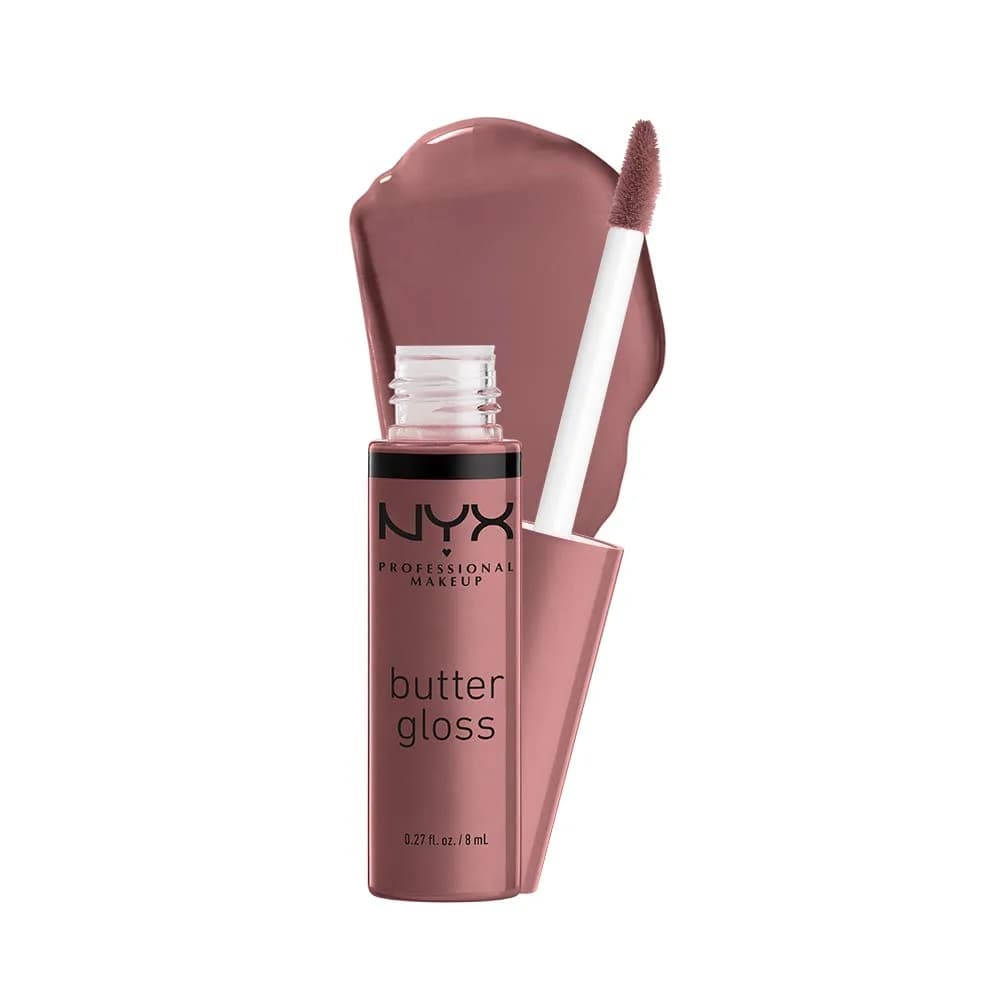 NYX PROFESSIONAL MAKEUP Butter Gloss Cinnamon Roll Lip Gloss 7.5ml (0.27 Fl Oz) | Non-Sticky & Buttery Soft - main product image