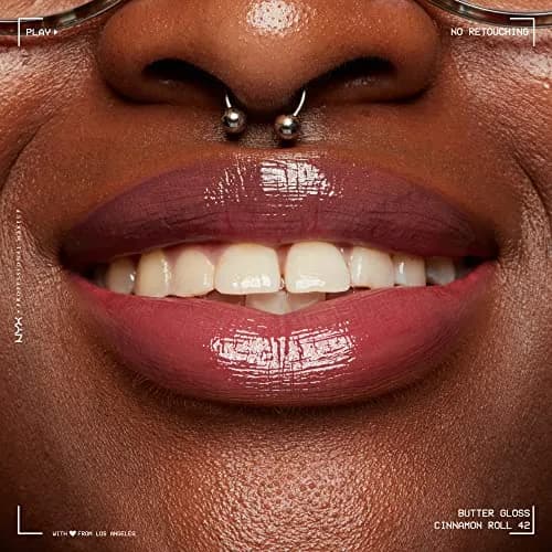 NYX PROFESSIONAL MAKEUP Butter Gloss Cinnamon Roll Lip Gloss 7.5ml (0.27 Fl Oz) | Non-Sticky & Buttery Soft thumbnail 9
