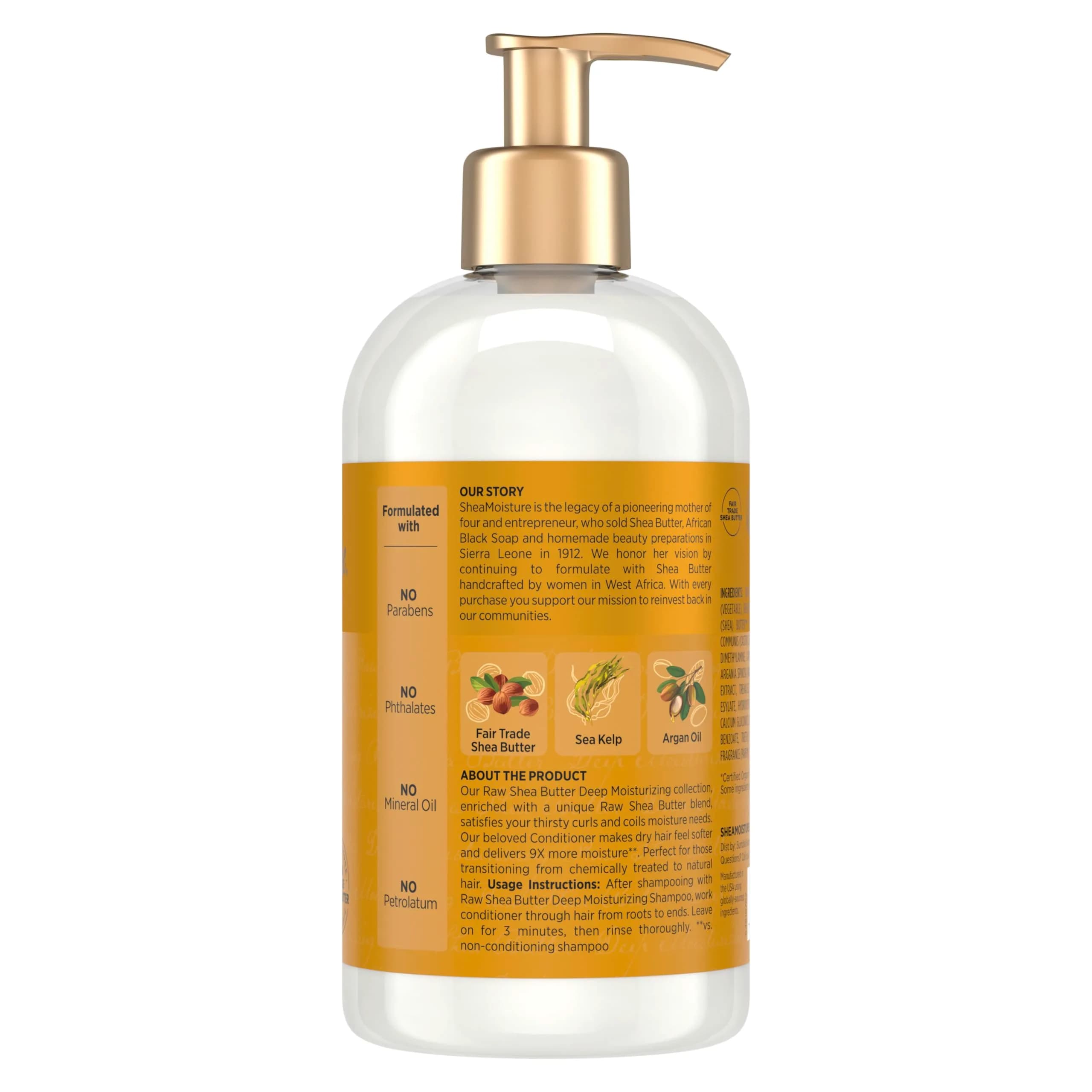 Shea Moisture Raw Shea Butter Deep Moisturizing Conditioner - Pack of 4 - view 2