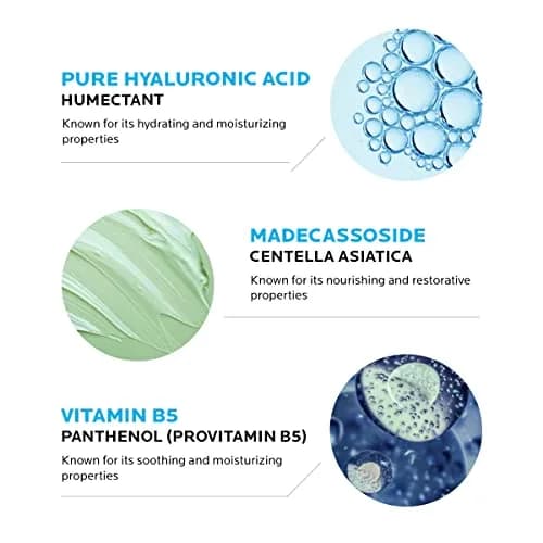 La Roche-Posay Hyalu B5 Hyaluronic Acid Serum 50ml (1.69 Fl Oz) | Repairs Skin Barrier & Plumps Skin thumbnail 4