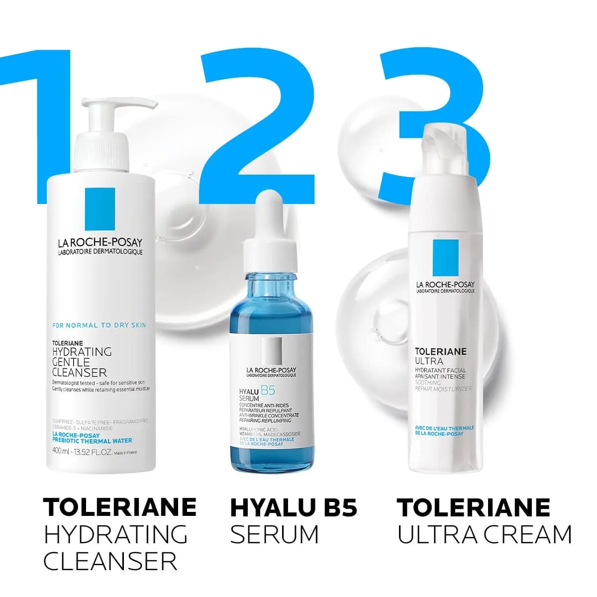 La Roche-Posay Hyalu B5 Hyaluronic Acid Serum 50ml (1.69 Fl Oz) | Repairs Skin Barrier & Plumps Skin - view 7