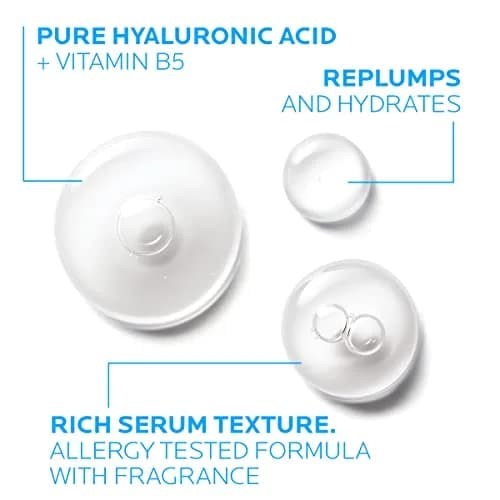 La Roche-Posay Hyalu B5 Hyaluronic Acid Serum 50ml (1.69 Fl Oz) | Repairs Skin Barrier & Plumps Skin thumbnail 3