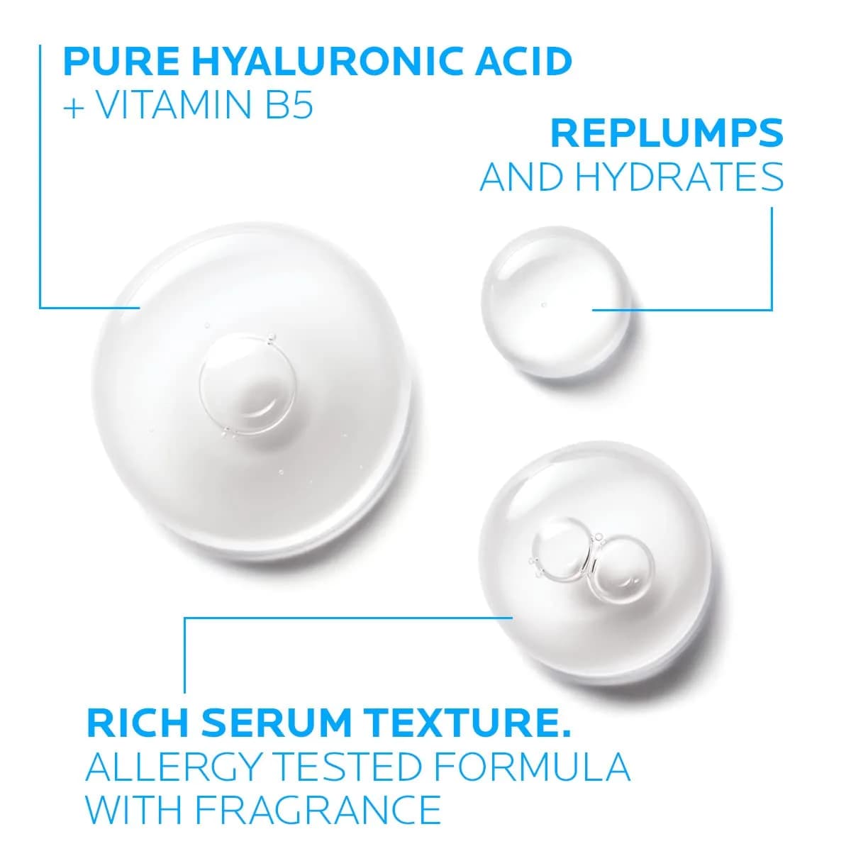 La Roche-Posay Hyalu B5 Hyaluronic Acid Serum 50ml (1.69 Fl Oz) | Repairs Skin Barrier & Plumps Skin - view 3